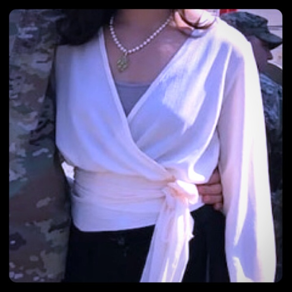 Fashion Nova Blouse. Long Sleeve Shirt. Top.
